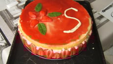Fraisier à faire pour le lendemain