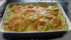Gratin de courgettes fait maison