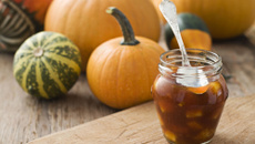 Confiture de potimarron à la vanille