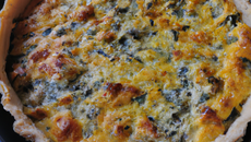 Quiche au roquefort