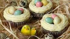 Easter cupcakes (cupcakes de Pâques)
