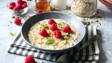 Porridge aux flocons d'avoine