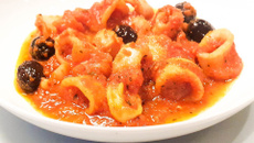 Calamars à la tomate