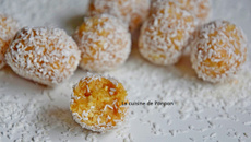 Boule aux noix de cajou et caramel vegan