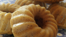 Petits cake à la crème d'artichaut et aux olives