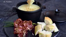 Mini-cocotte de fondue au fromage