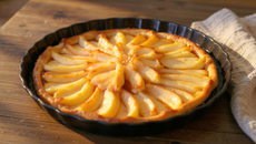 Tarte aux pommes fondante à pâte sablée