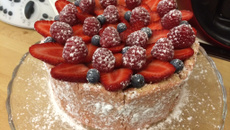 Charlotte aux fruits rouges