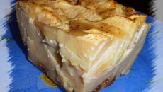 Cuajada aux pommes, cannelle et raisins