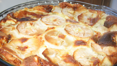 Traditionelle Flognarde aux pommes
