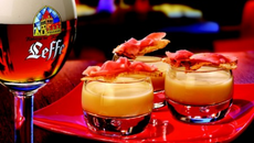 Velouté de topinambour au goût de jambon