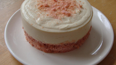Cheesecake aux biscuits roses de Reims