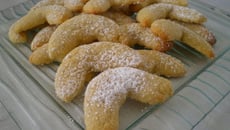 Croissants de lune à la vanille