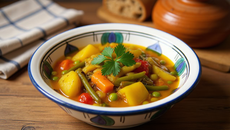 Tajine de légumes traditionnel