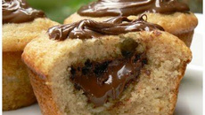 Muffins banane et Nutella