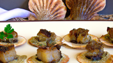 Coquilles st jacques aux morilles traditionnelles