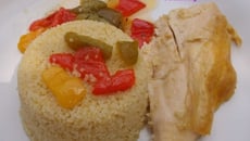 Poulet aux 3 poivrons