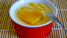 Mousse aux fruits de la passion