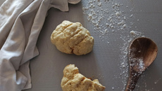 Pain au four à micro-ondes sans levure de boulanger