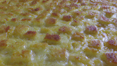 Gratin de mangues au Champagne