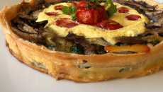 Pressé de tourteau sur un esprit estival