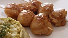 Brochette de St Jacques façon Yakitori