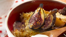 Gratin de fruits au miel