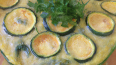 Flan de courgettes facile