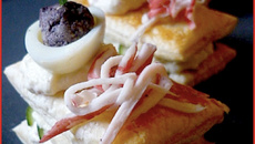 Mille-feuilles au surimi et philadelphia