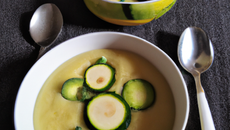 Velouté de courgettes réconfortant