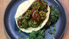 Falafels de chou kale