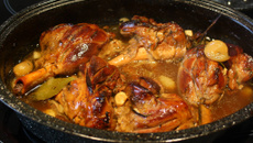 Souris d'agneau confites