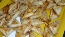 Samoussas aux fruits secs