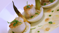 Saint Jacques aux poireaux