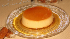 Crème renversée vanille - caramel de Pinson