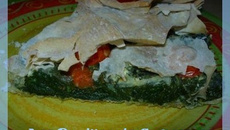 Pastilla aux épinards et feta