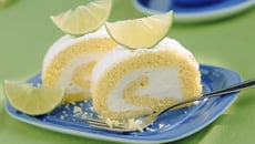 Biscuit roulé à la crème de citron