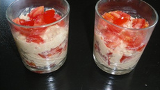 Rillettes de thon et concassée de tomates