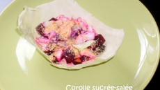 Corolle sucrée-salée maison