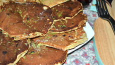 Les pancakes citron myrtille de Glee