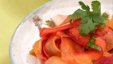 Salade de carottes à l'orientale