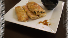 Nems au thon mais champignons