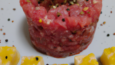 Tartare d'espadon