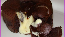 Coulant aux 2 chocolats