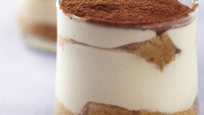 Tiramisu léger en verrine