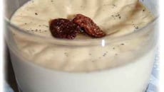 Panna cotta Rhum-raisins