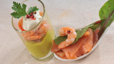 Verrines de saumon au Tartare®