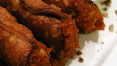 Cannoli au confit de carottes