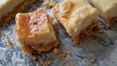 cheesecake à la fève Tonka