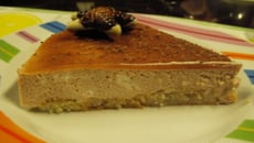 Entremet à la mousse de poire et mascarpone